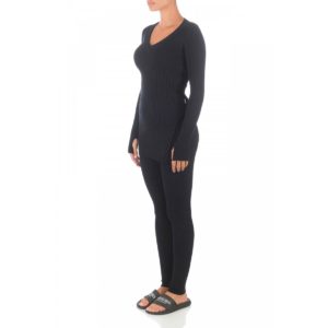 Reinders twin set sweater zwart