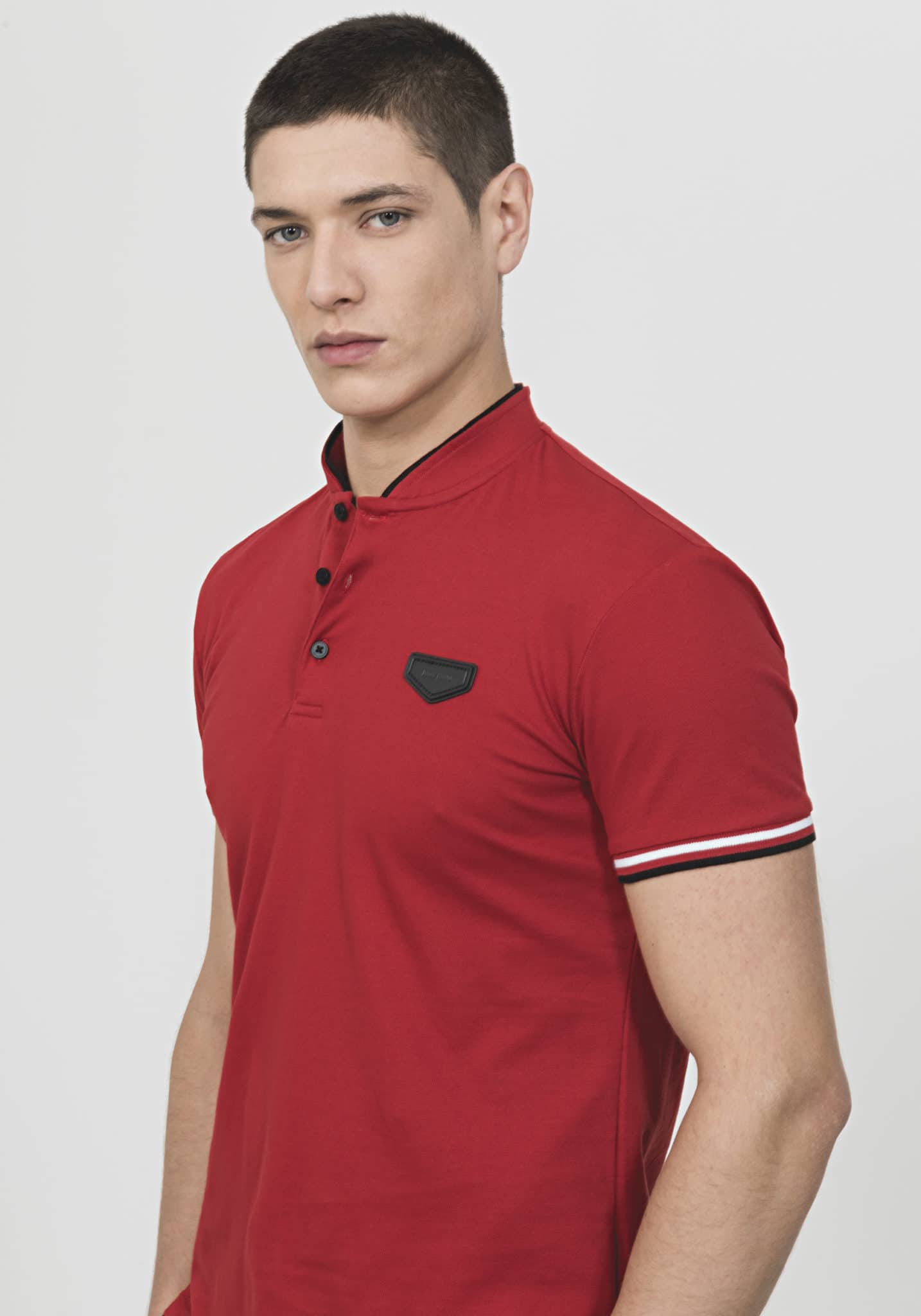 ANTONY MORATO POLO SHIRT WITH MANDARIN COLLAR It Rains Fashion
