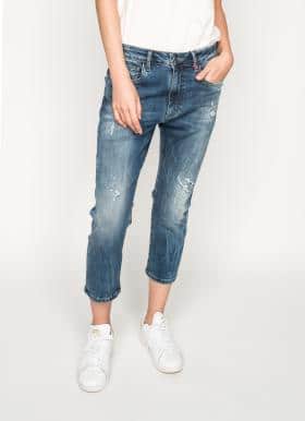 ellas rumelis Boyfriend jeans blauw casual uitstraling Mode Spijkerbroeken Boyfriend jeans 