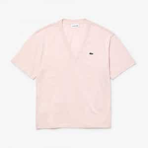 T-shirt dames van hoogwaardig katoen roze