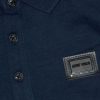 Antony Morato polo regular wit navy - Afbeelding 2