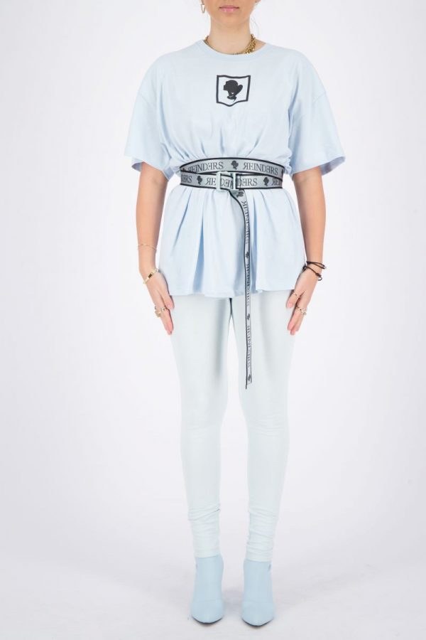 Reinders buckle belt baby blue