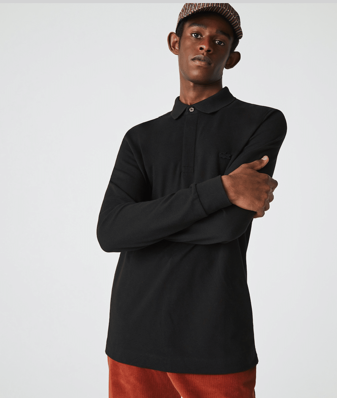 Lacoste paris store polo black