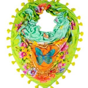 Katherina Loretta sjaal 130 x 130 Caro