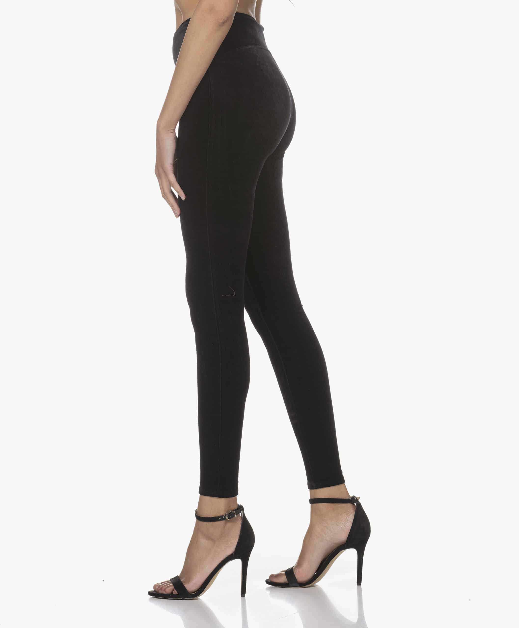 Spanx velvet legging black - It Rains Fashion