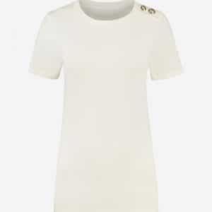 Nikkie Button shirt star white