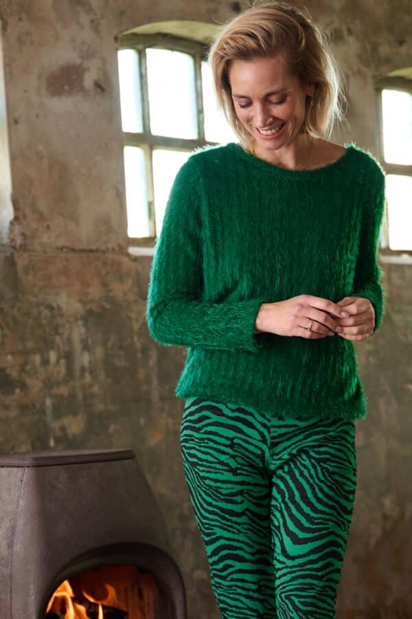 Sisi Chenille groen