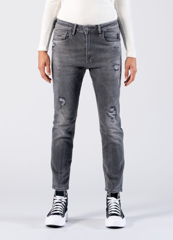 Elias Rumelis boyfriendjeans Leona darkness grey