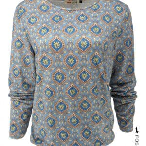 Fos Fashion Sissi medaillon licht blauw