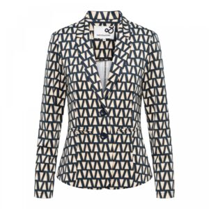 AndcoWoman blazer Dakota triangle