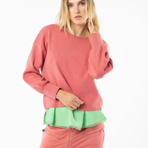 Elias Rumelis Yadira sweater coral