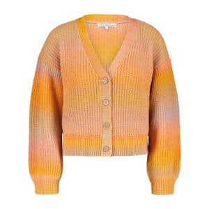 Red Button Cardigan Manderin