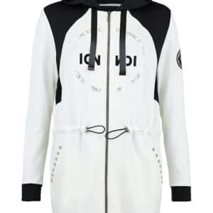 I'CONA JACKET 76 CM AGNES black & white