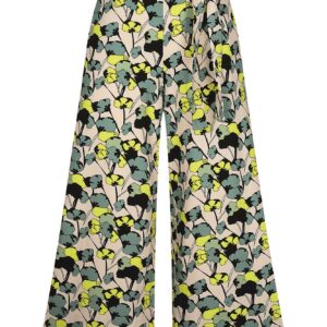 Zilch Pants wide culotte BOUQUET-LEMON