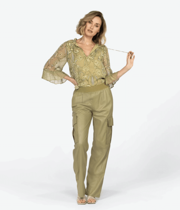 IBANA DE TILORA TOP IN DE FLOWER PRINT