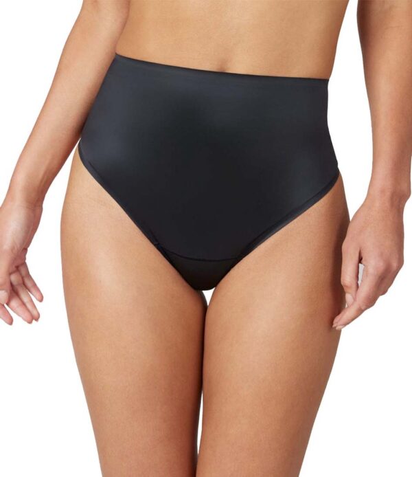 SPANX Shaping Satin Thong zwart