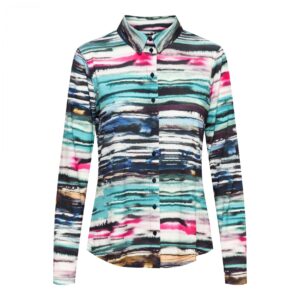 ANDCOWOMAN LOTTE BLOUSE TURQ WATER