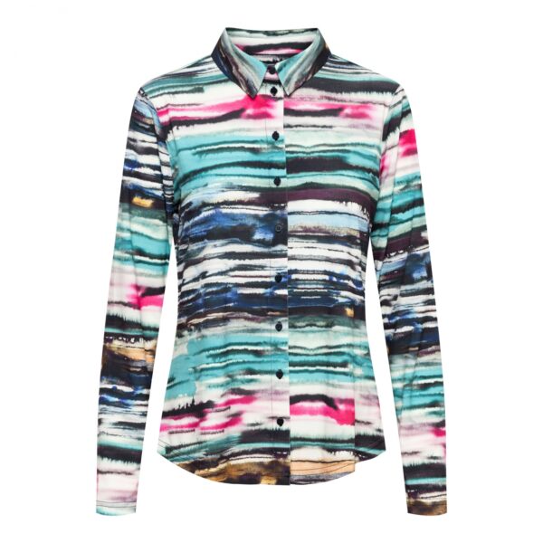 ANDCOWOMAN LOTTE BLOUSE TURQ WATER