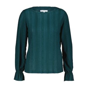 Red Button Ajour top teal
