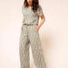 Zilch top drawstring argyle army - Afbeelding 3