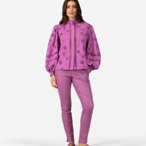 Ibana Tomasa Top in Fucsia