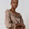 Access long sleeved blouse beige - Afbeelding 2