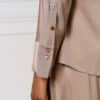 Access long sleeved blouse beige - Afbeelding 4