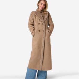 Ibana  CAMIA REVERSIBLE COAT IN TAUPE
