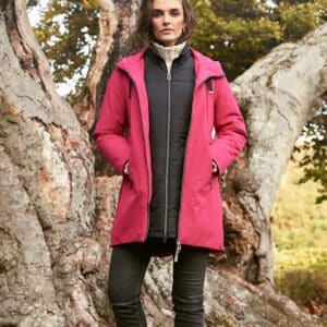 Frandsen 3-1 jacket red/black