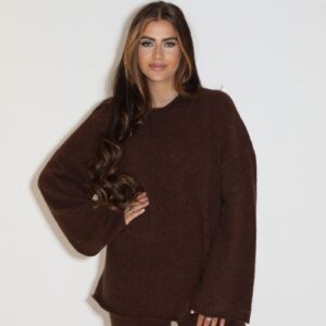 Reinders Winnie wool sweater maroon