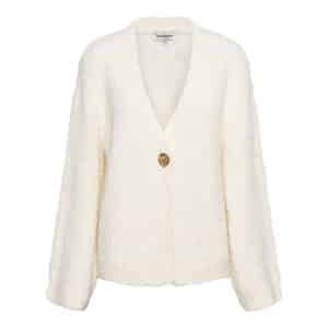 Andcowoman Bijou vest off-white