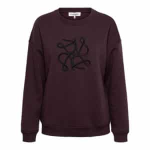 AndCoWoman Selina Embro Aubergine