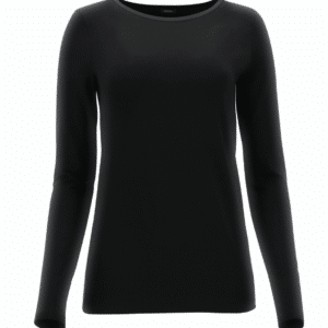 Oroblu Perfect Line Cotton -T-Shirt Long Sleeve black