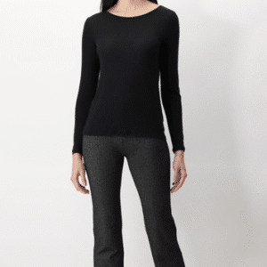 Oroblu Perfect Line Cashmere - T-Shirt Long Sleeve black