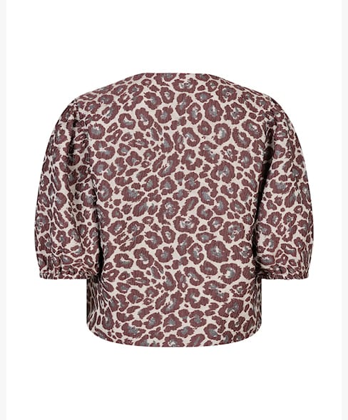 Red Button Danelle Leopard Jacquard rosewood - Afbeelding 2