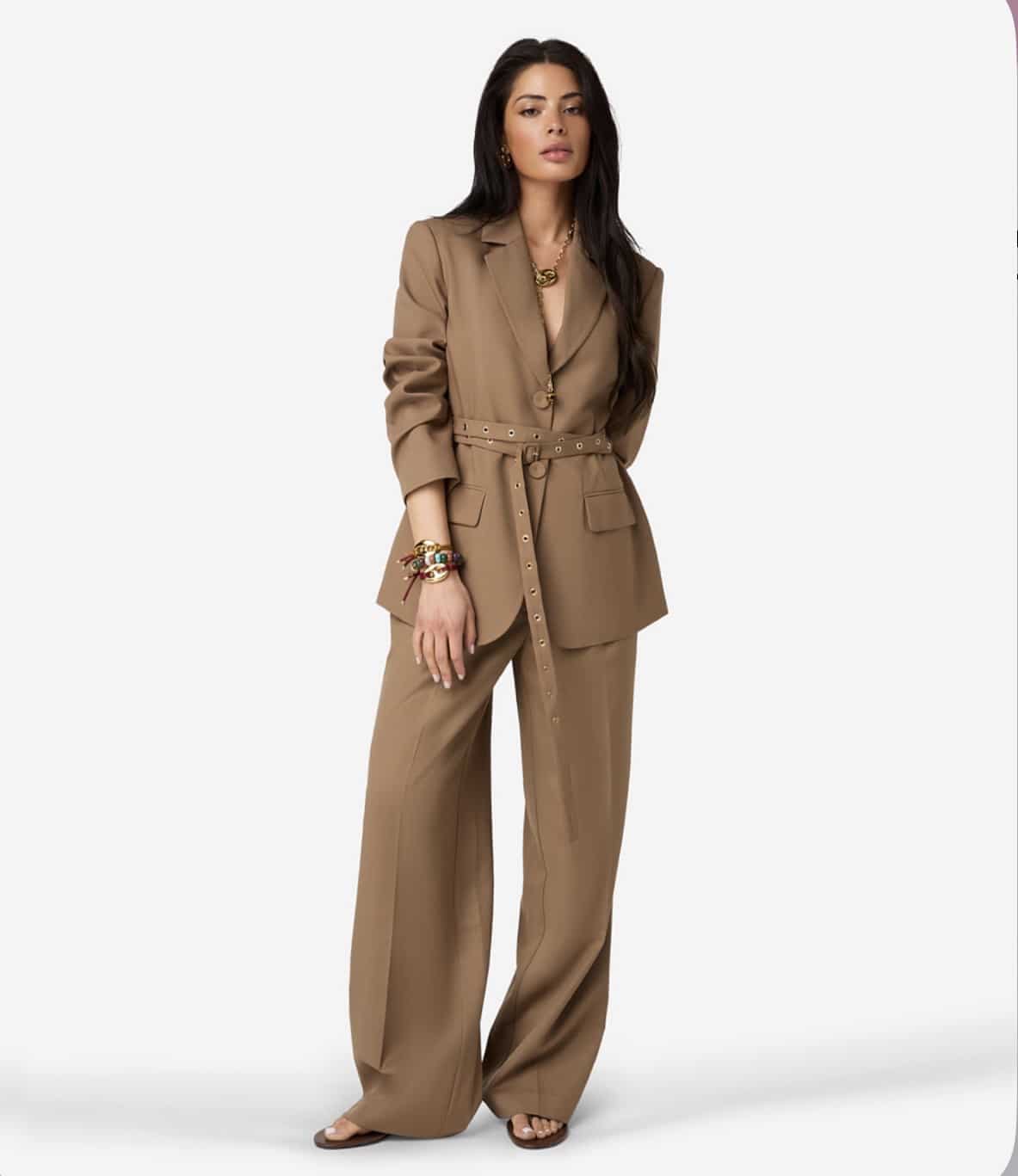 Ibana Janey jacket in Savannah Beige - Afbeelding 4