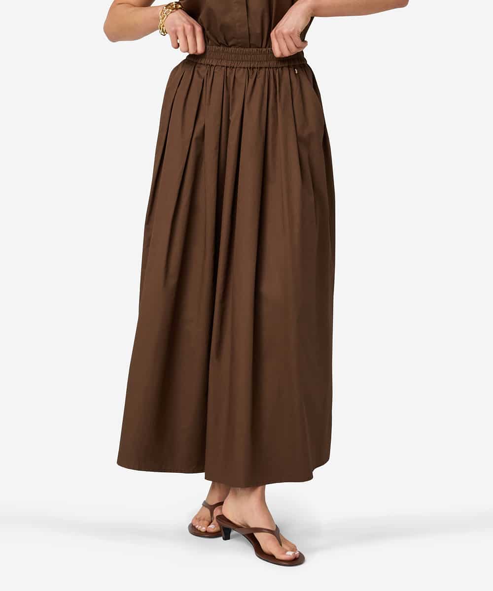 Ibana Sanai skirt in Bean Brown