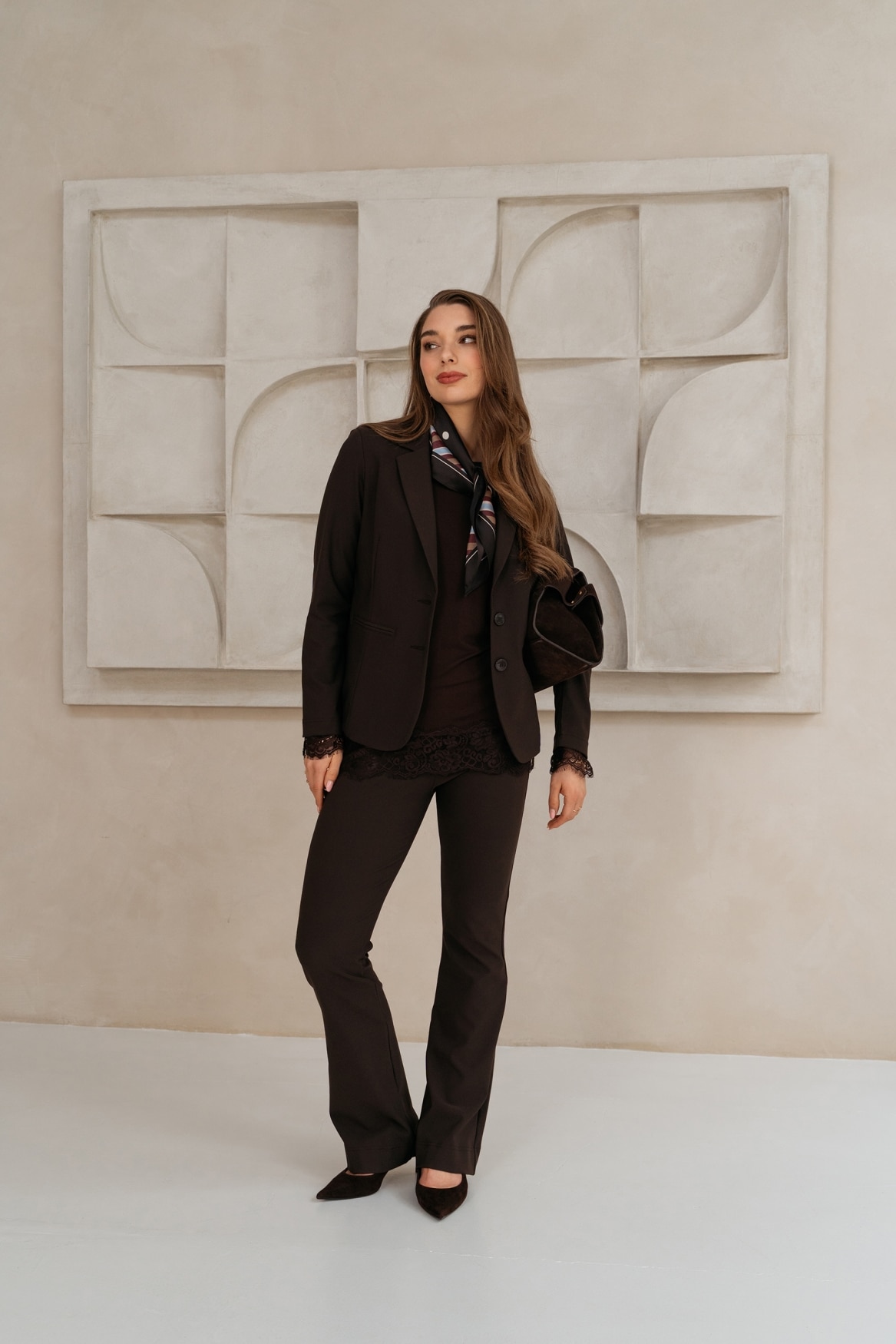 AndCoWoman Penelope Heavy Travel Chocolate - Afbeelding 4