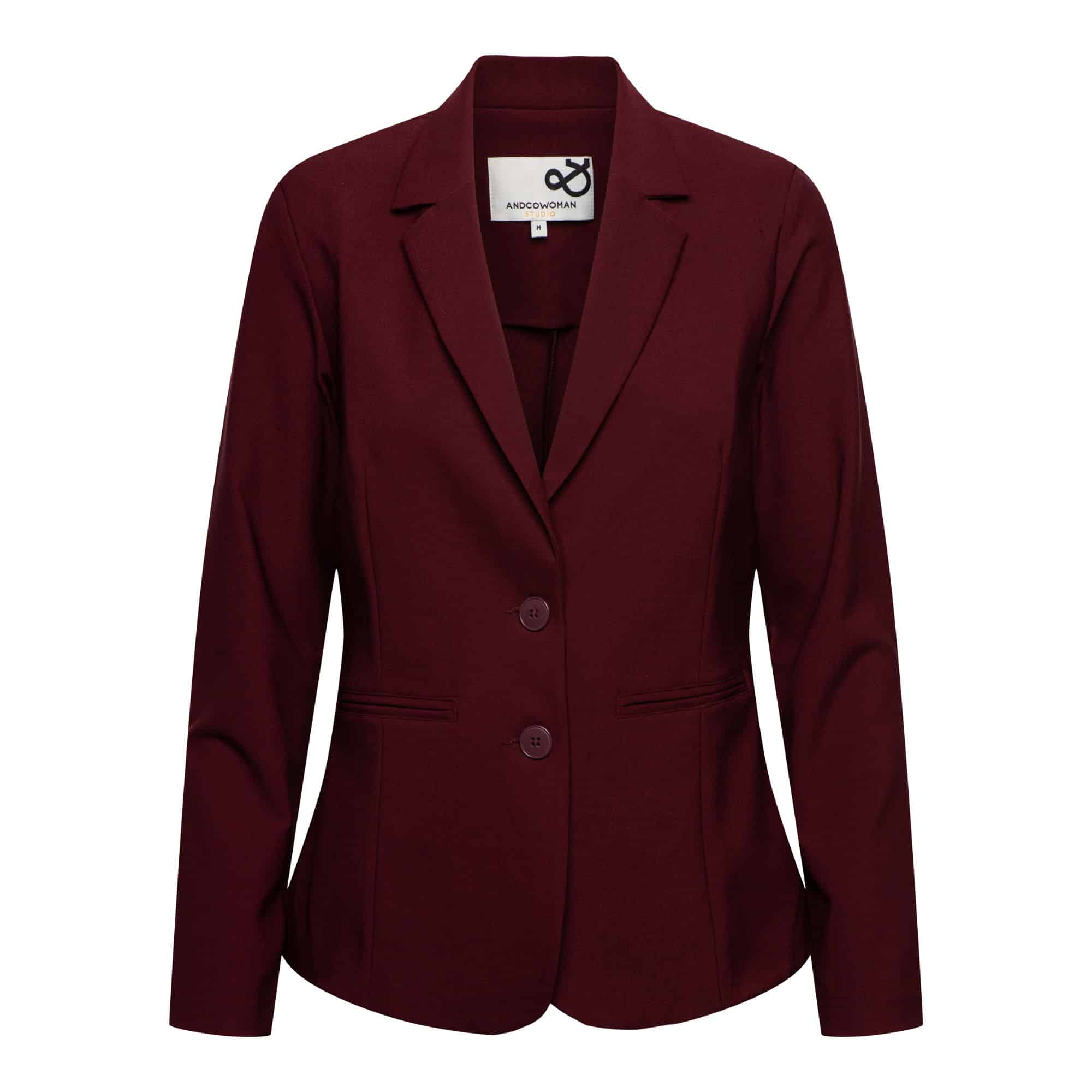 AndCoWoman Phileine Heavy Travel Burgundy
