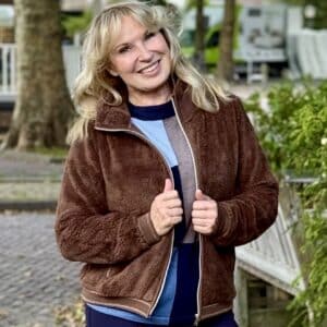 HV Society fleece Kaia chocolate